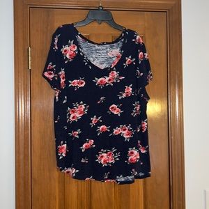Torrid flower print top